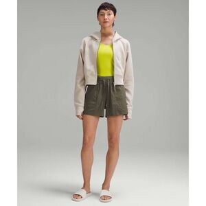 Lululemon Dance Studio High-Rise Short 3.5" Army Green 2
